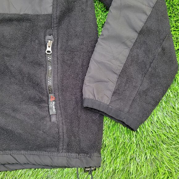 Ralph-Lauren Fleece Jacket Large 23x27 Black - Picture 15 of 16